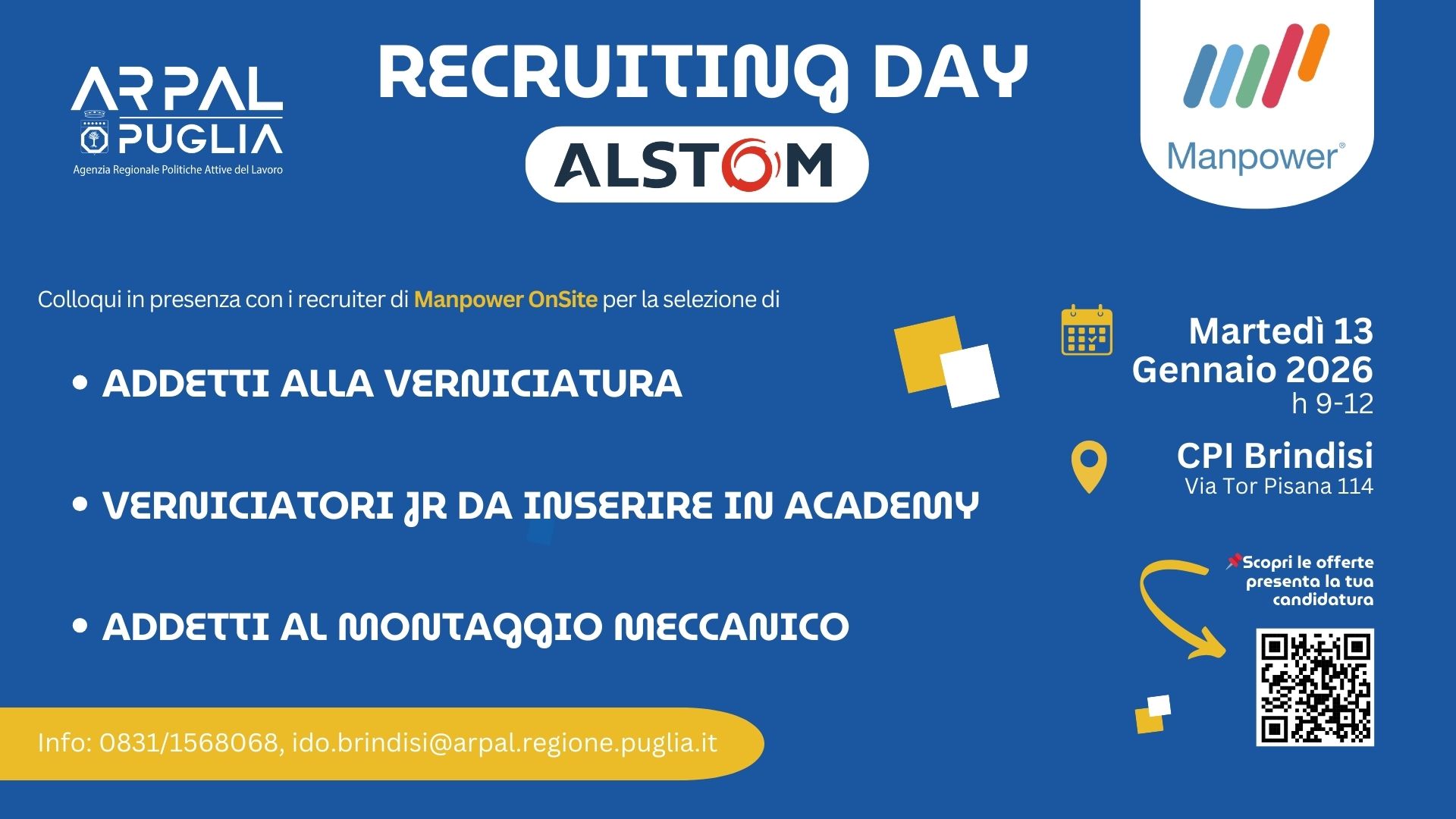 RECRUITING DAY - ALSTOM